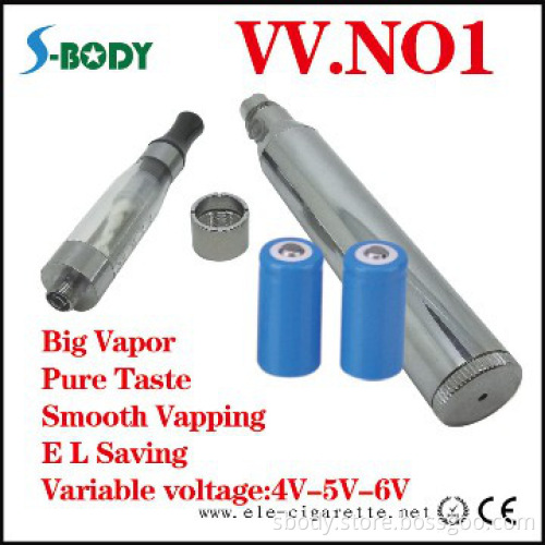 Best VV NO.1 Variable Voltage Battery 1400mAh E Cigarette Kit